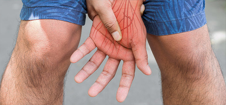 patient experiencing neuralgia and in need of the neuropathy treatment protocol at Smith Family Chiropractic Wellness Center in Campbell