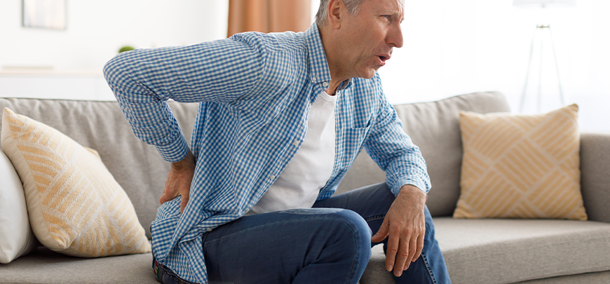 patient experiencing Sciatica and in need of the neuropathy treatment protocol at Smith Family Chiropractic Wellness Center in Campbell