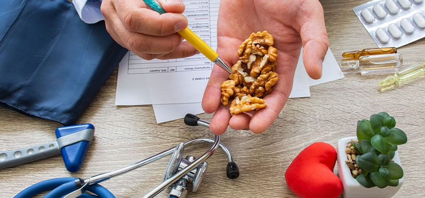 patient receiving Nutritional Therapy as part of the neuropathy treatment protocol at Smith Family Chiropractic Wellness Center in Campbell